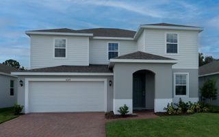 New construction house 5844 Ali Grace Dr, St. Cloud, FL 34771 plan Lopez - image