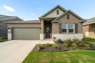 New construction Single-Family house 179 Grand Teton Dr, Kyle, TX 78640 plan Lancaster Homeplan - image