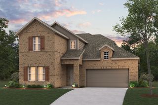 New construction Single-Family house 3116 Royal Throne Court, Denton, TX 76208 Livingston - 40' Smart Series- photo