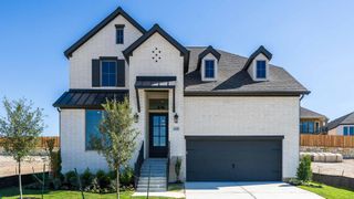 New construction house 205 Ensberg Ln, Liberty Hill, TX 78642 plan 2595W - image