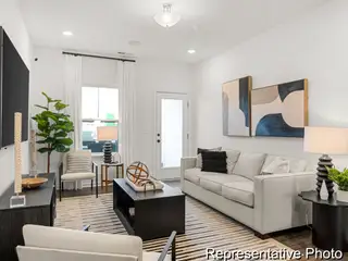 New construction Townhouse house 220 N District Ave, Clayton, NC 27527 plan The Karver TH - image