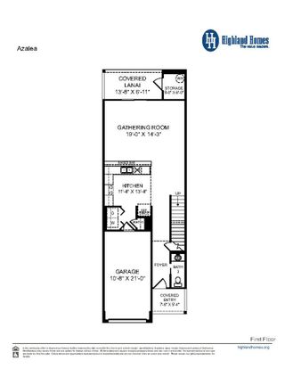 New construction Townhouse house 2783 Walden Town Circle, Plant City, FL 33566 Azalea- photo