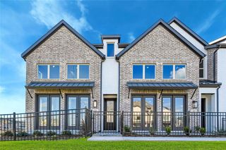 New construction Townhouse house 13905 Watch Hill Lane, Aledo, TX 76008 Dylan Plan- photo