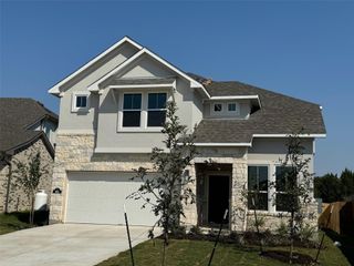 New construction Single-Family house 952 Leaning Oak Ln, Georgetown, TX 78628 Leilana- photo