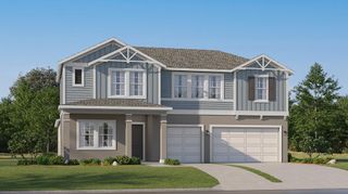 New construction Single-Family house 22355 Dawes Gap Ct, Land O' Lakes, FL 34637 plan Rainer - image
