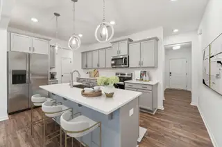 New construction Single-Family house 196 N District Ave, Clayton, NC 27527 plan Advent TH - image