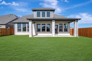 New construction house 3801 Yarrow Dr, Argyle, TX 76226 plan Balcones - Reserve Series - image