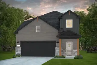 New construction Single-Family house 18258 Sonresa Wy, Tomball, TX 77377 plan Nordheim - image
