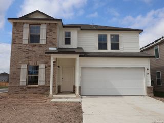 New construction Single-Family house 1640 Viola Ln, New Braunfels, TX 78130 plan Harrison - 35' Smart Series - image