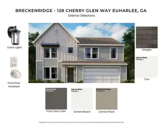 New construction Single-Family house 128 Cherry Glen Wy, Euharlee, GA 30120 plan Breckenridge - image