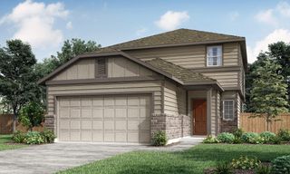 New construction Single-Family house 12832 Hornbill Ln, Manor, TX 78653 Stonewall- photo