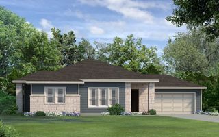 New construction house 128 Covert Cv, San Marcos, TX 78666 plan Burke - image