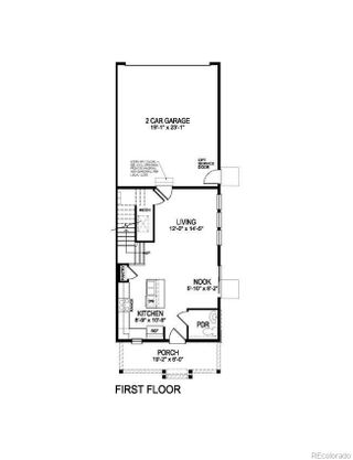 New construction Duplex house 9867 Biscay Street, Commerce City, CO 80022 Muirfield - photo