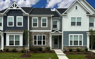 New construction Townhouse house 1920 Plott Balsam Dr, Wendell, NC 27591 plan Morgan - image