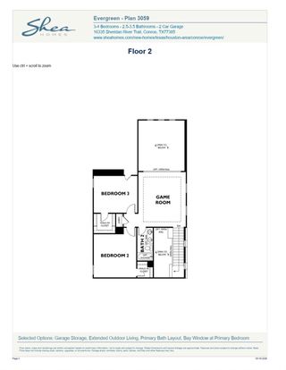 New construction Single-Family house 16330 Placid Stream St, Conroe, TX 77302 plan 3059 Elevation A - image