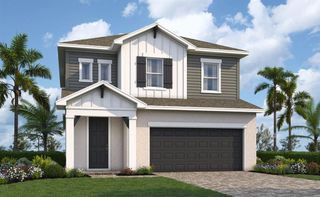 New construction Single-Family house 3435 Yellow Cassia Dr, Wesley Chapel, FL 33543 plan The Nassau - image