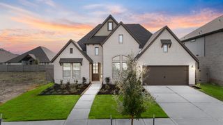 New construction Single-Family house 2318 Gleaming Pear Dr, Manvel, TX 77578 plan Lindsay - image