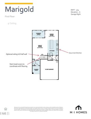 New construction Townhouse house 3155 Mission Olive Pl, Unit 304, New Hill, NC 27562 - image