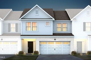 New construction Townhouse house 293 Ravenscraig Park Pl, Raleigh, NC 27603 plan Brookstream - image