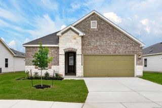 New construction Single-Family house 14722 Lower Pass, San Antonio, TX 78252 plan Hadley - image