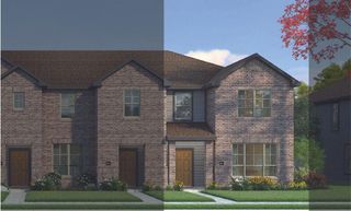 New construction Townhouse house 213 Wagon Spoke Way, Fort Worth, TX 76120 Houston 4B3- photo