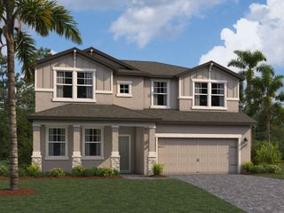New construction  house 5691 Maydale Ave, Wesley Chapel, FL 33545 plan Santa Monica - image