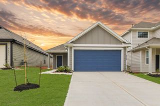 New construction Single-Family house 9235 Grace Ridge Dr, Willis, TX 77318 plan Grove - image