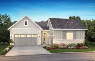 New construction Single-Family house 7282 Timberstone St, Castle Pines, CO 80108 plan 5085 Preserve Elevation A - Modern Farmhouse - image