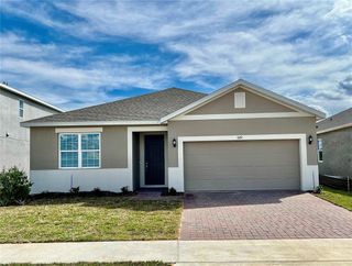 New construction Single-Family house 609 Duke Drive, Haines City, FL 33844 Bartley Flex- photo