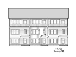 New construction Single-Family house 247 Ben Hill Dr, Unit 121, Cane Ridge, TN 37013 plan Belair 22' - image
