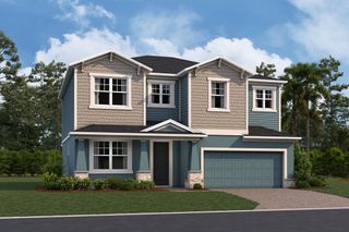 New construction Single-Family house 2963 Sweetgrass Ln, Zellwood, FL 32798 plan Santa Barbara II - image