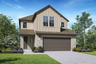 New construction Single-Family house 2125 Stampede Drive, Leander, TX 78641 Lantana- photo