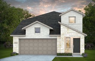 New construction Single-Family house 224 Groveland Dr, Liberty Hill, TX 78642 plan Gustine - image