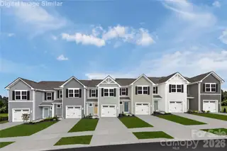 New construction Townhouse house 5935 Granbury Dr, Kannapolis, NC 28081 plan Pine Basement - image