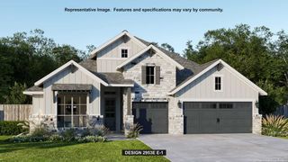 New construction Single-Family house 405 Fandango, Boerne, TX 78006 plan 2953E - image