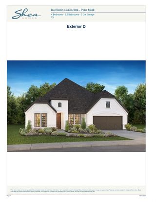 New construction Single-Family house 921 Groundwater Wy, League City, TX 77546 plan 5039 - image