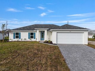 New construction Single-Family house 2213 Nw 1St Ter, Cape Coral, FL 33993 plan The Sunset Harbor - image
