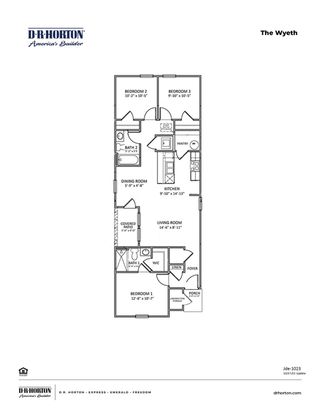 New construction Single-Family house 230 Ashworth Dr, Tabor City, NC 28463 plan WYETH - image