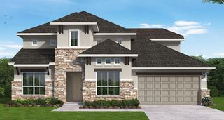 New construction Single-Family house 373 Hollister Dr, Liberty Hill, TX 78642 Zavalla (3253-CM-50)- photo