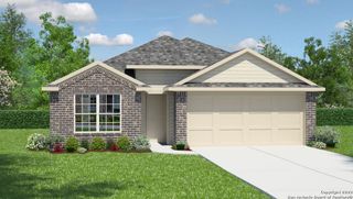 New construction Single-Family house 12074 Golden Quartz, San Antonio, TX 78245 The Brown- photo