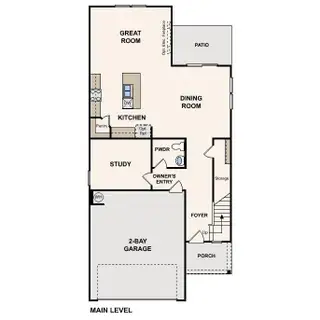 New construction Single-Family house 231 Bezelle Ave, York, SC 29745 plan Harlow - image