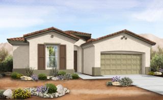 New construction Single-Family house 25520 S. 227Th Street, Queen Creek, AZ 85142 Hacienda Series - Crimson- photo