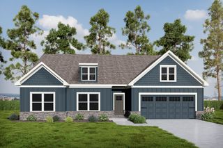 New construction Single-Family house 30 Fairoaks Ct, Covington, GA 30016 plan (GA)Ellen A.1 2 Front Entry - image
