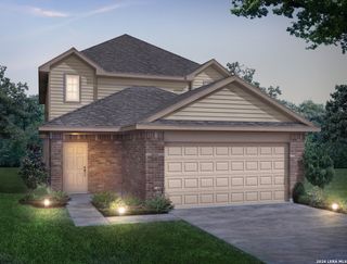 New construction Single-Family house 8442 Smithers Ave, San Antonio, TX 78252 plan The Redbud - image