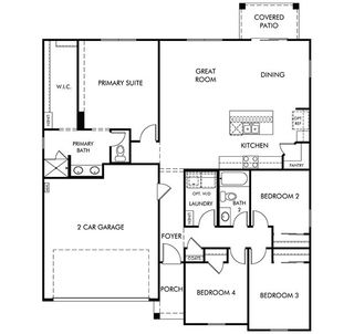 New construction Single-Family house 16011 W Buckskin Trl, Surprise, AZ 85387 plan Everett - image