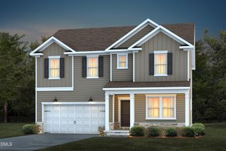 New construction house 660 Ben Ledi Ct, Raleigh, NC 27603 plan Hampton - image