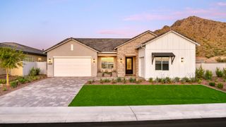 New construction Single-Family house 4843 W Lost Camp Ln, Queen Creek, AZ 85142 Pearce Plan 5509- photo