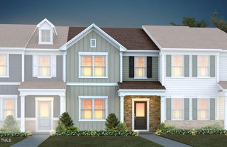 New construction Townhouse house 447 Parker Station Avenue, Fuquay Varina, NC 27526 Sierra- photo