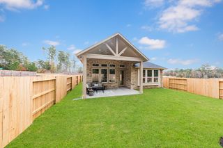 New construction Single-Family house 19219 Hillside Pasture, Tomball, TX 77377 plan Meridian - image