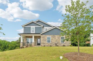 New construction house 2134 Homer Dr, Monroe, GA 30656 plan Dakota Basement - image